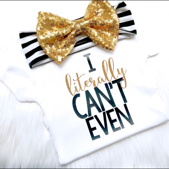 Carter's Other - Baby bodysuit, baby outfit, I literally can’t even